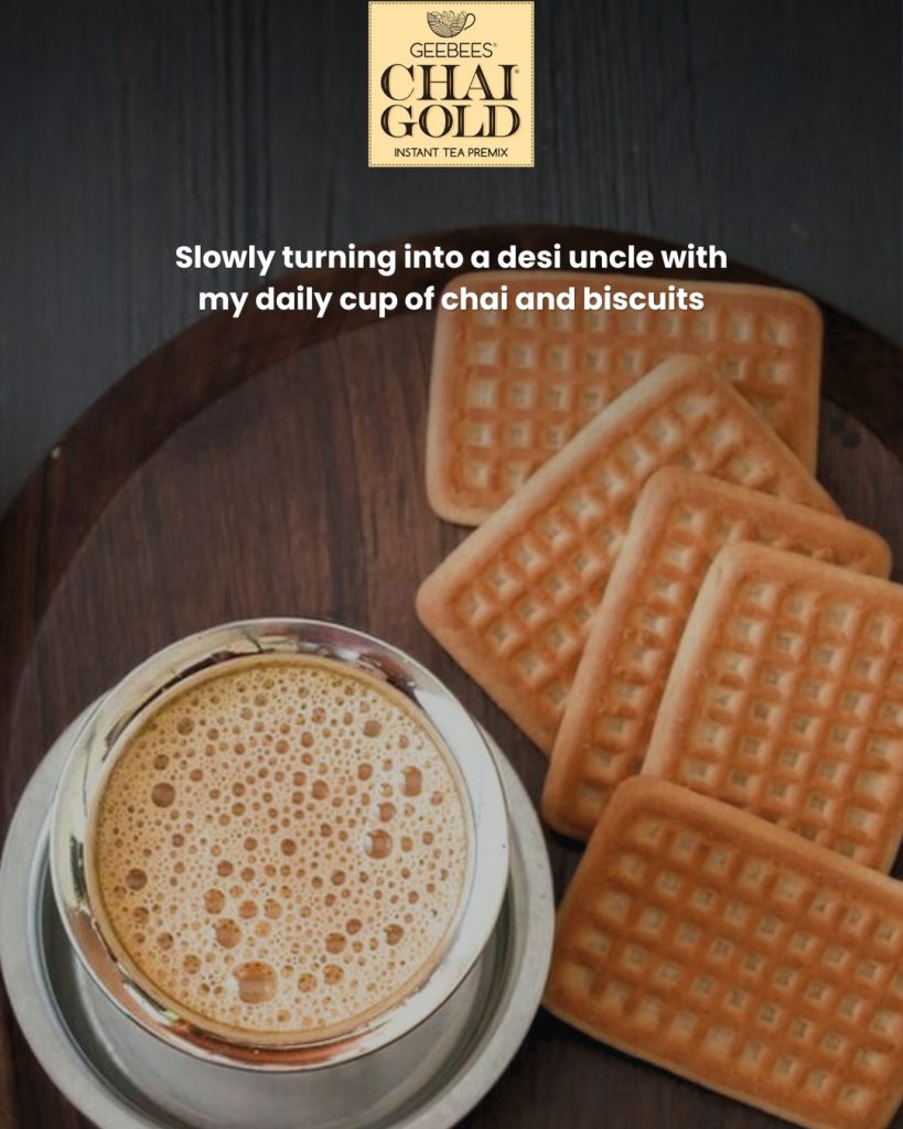 Instant cardamom chai, Geebees